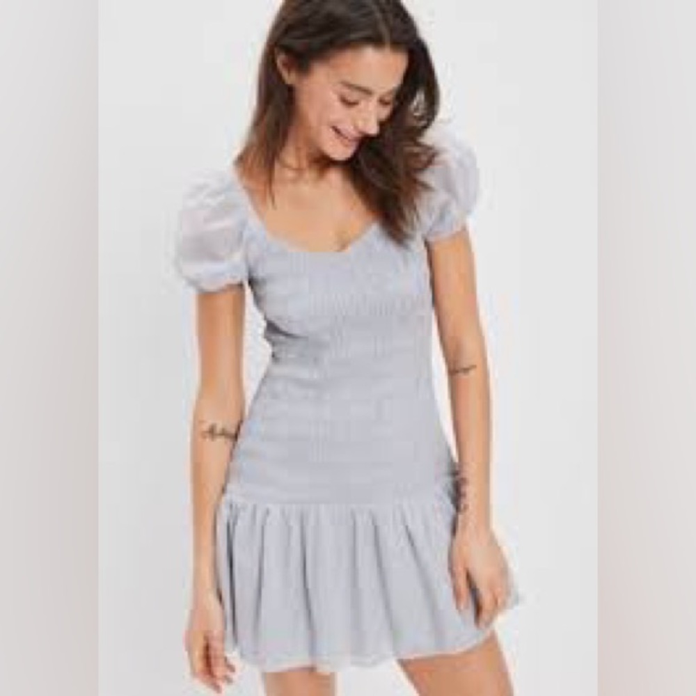 American Eagle Outfitters Light Blue Dress